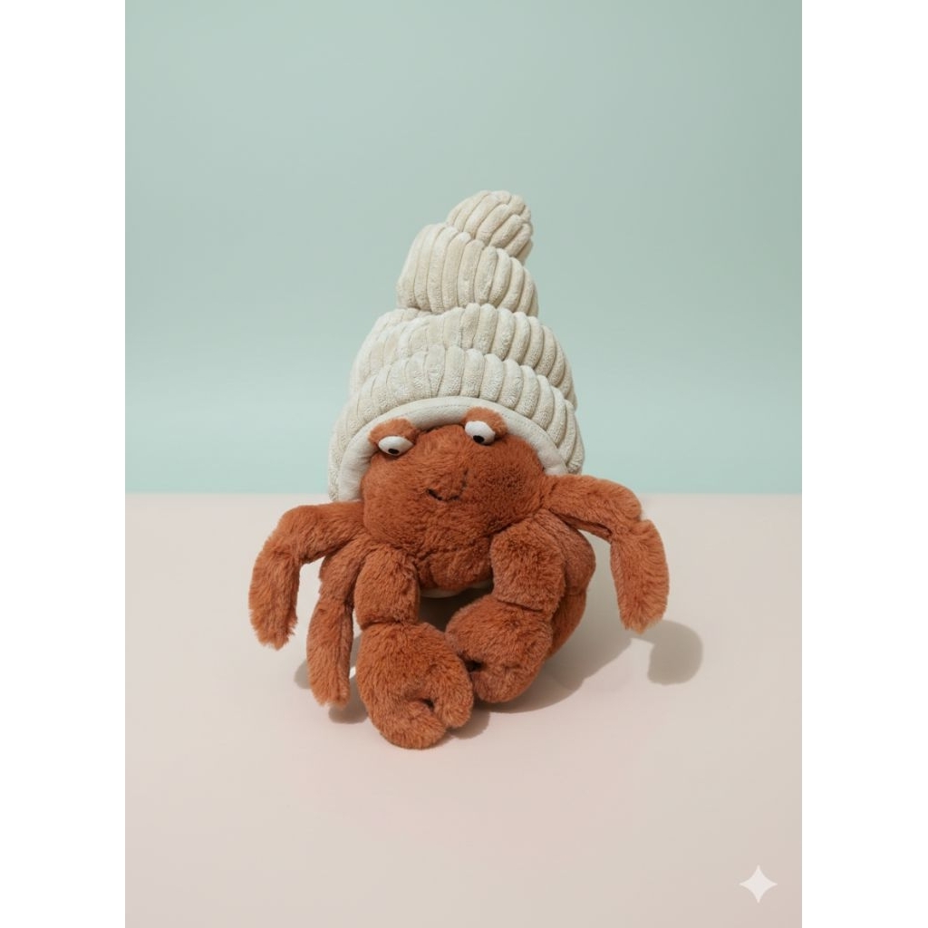 Jellycat Herman Hermit Original 6 Tag