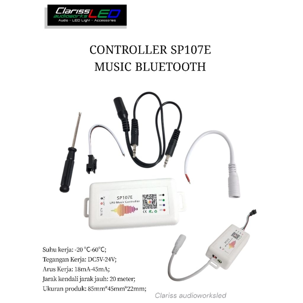 SP107E Music Bluetooth Rgb Controller SP107E Led 2811,2812,1603,16703
