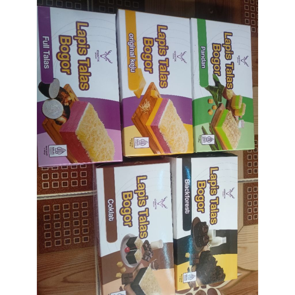 bolu lapis talas Bogor identik