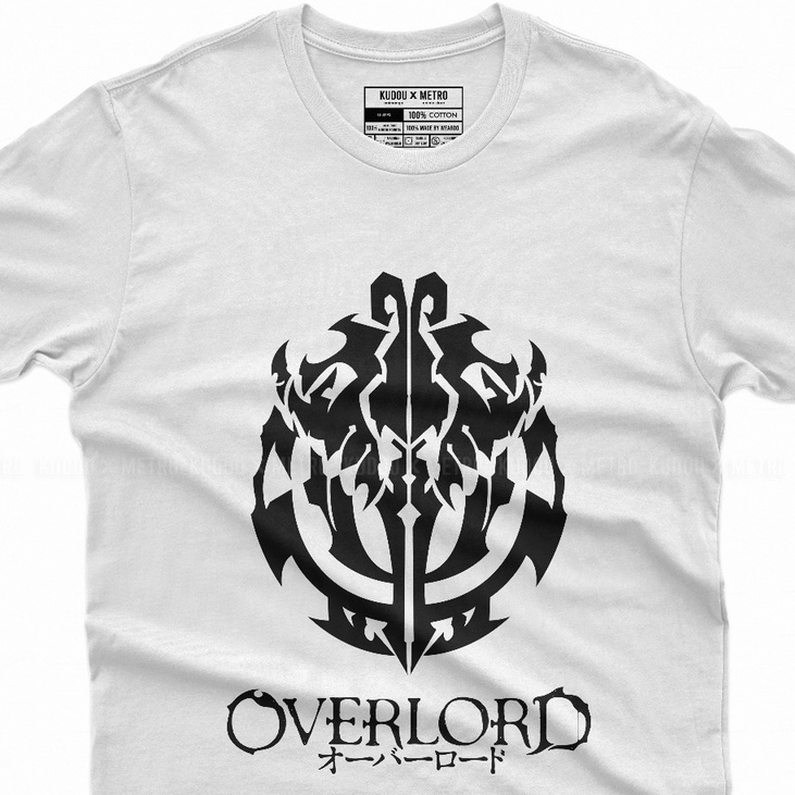 Tshirt Overlord white Premium