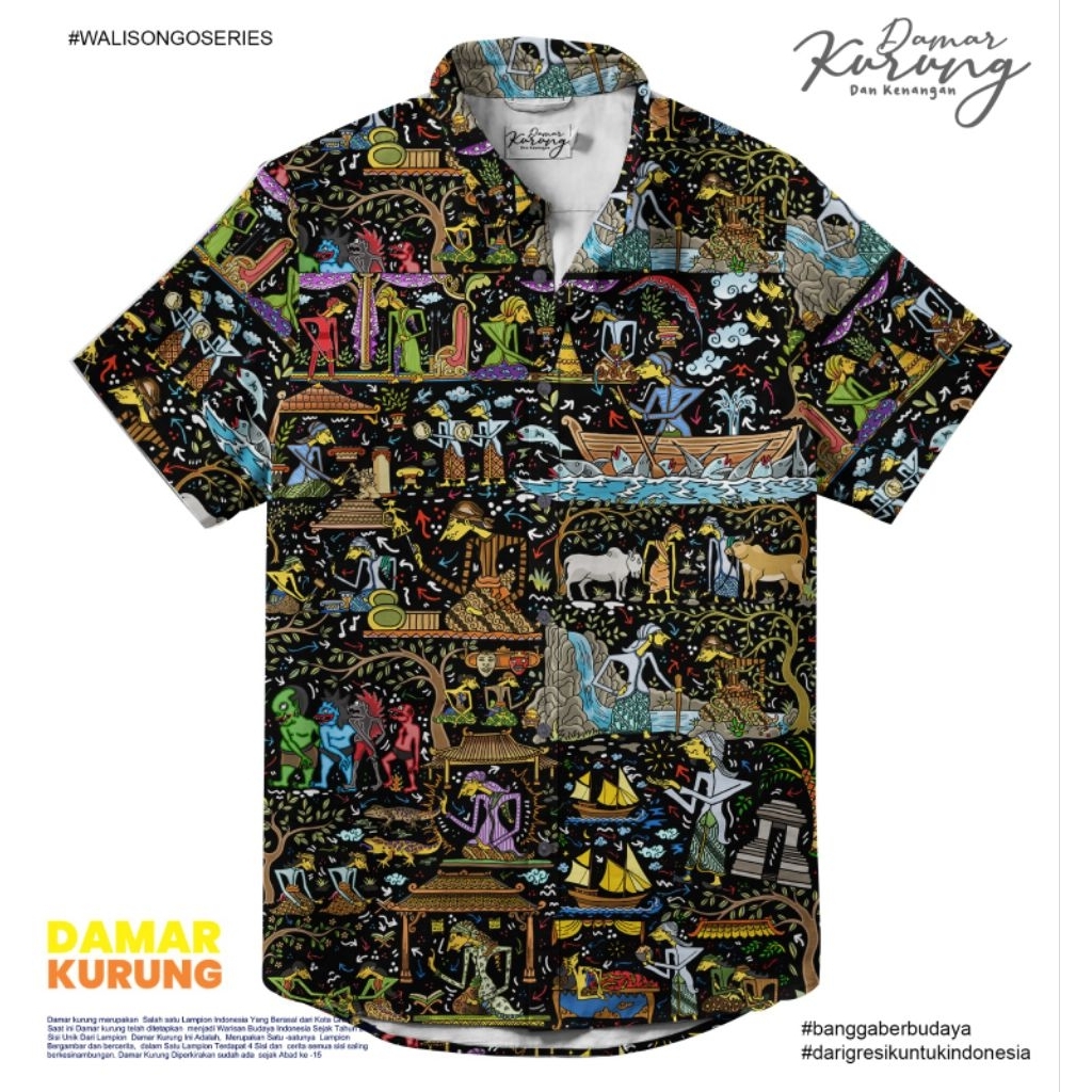 kemeja damar kurung walisongo