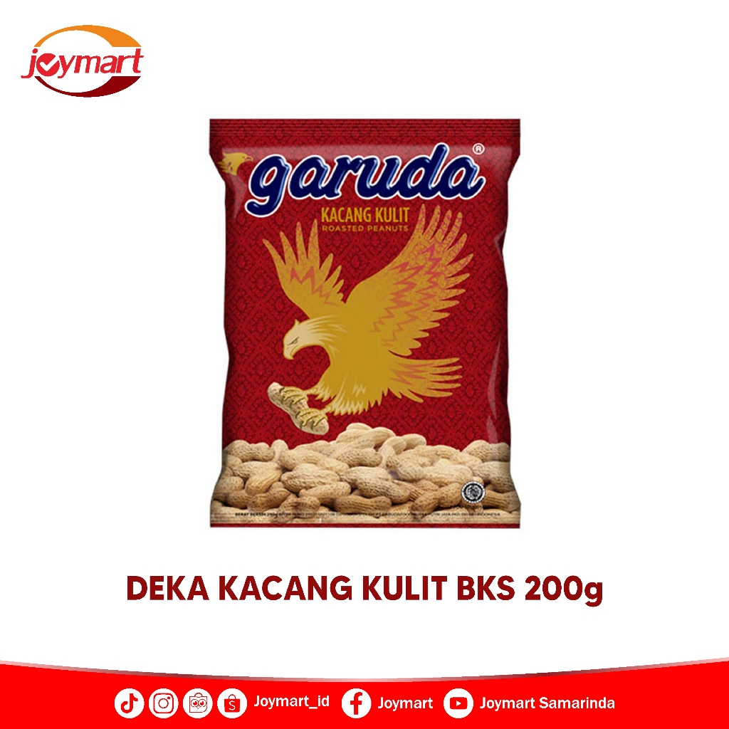 Kacang Kulit Garuda Besar Roasted Gurih Renyah 200g