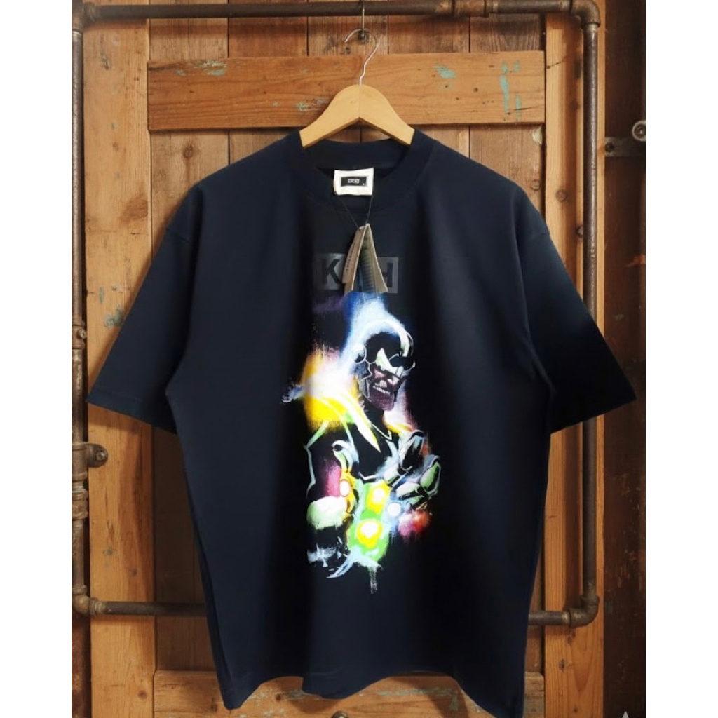 KAOS KITH OVERSIZE KITH MARVEL MIRROR 1:1 ORIGINAL COMBED 20S