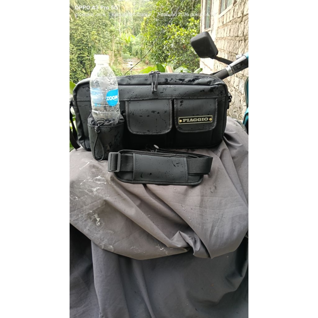 tas vespa tas laci vespa tas box  VESPA PX EXCEL PS elxusip WATERPROOF BAGUS BiSA di selempang
