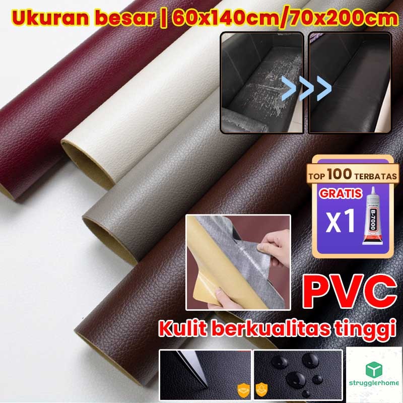 [Kualitasting] perbaikan kulit stiker sofa kulit berperekat sticker sofa bahan kulit stiker kulit so