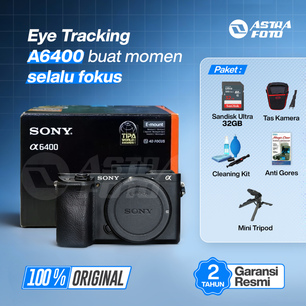 SONY A6400 BODY ONLY / SONY ALPHA A6400 BO - Unit Only