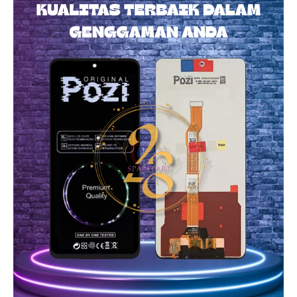 LCD+TOUCHSCREEN VIVO IQOO Z7X / Z7 / Z8 / IQOO Z8X LCD FULLSET ORG