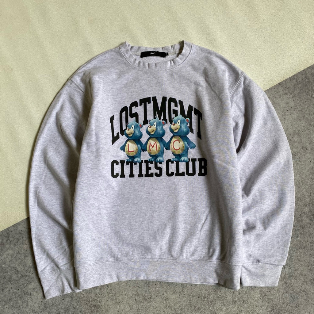 CREWNECK LOST MANAGEMENT CITIES