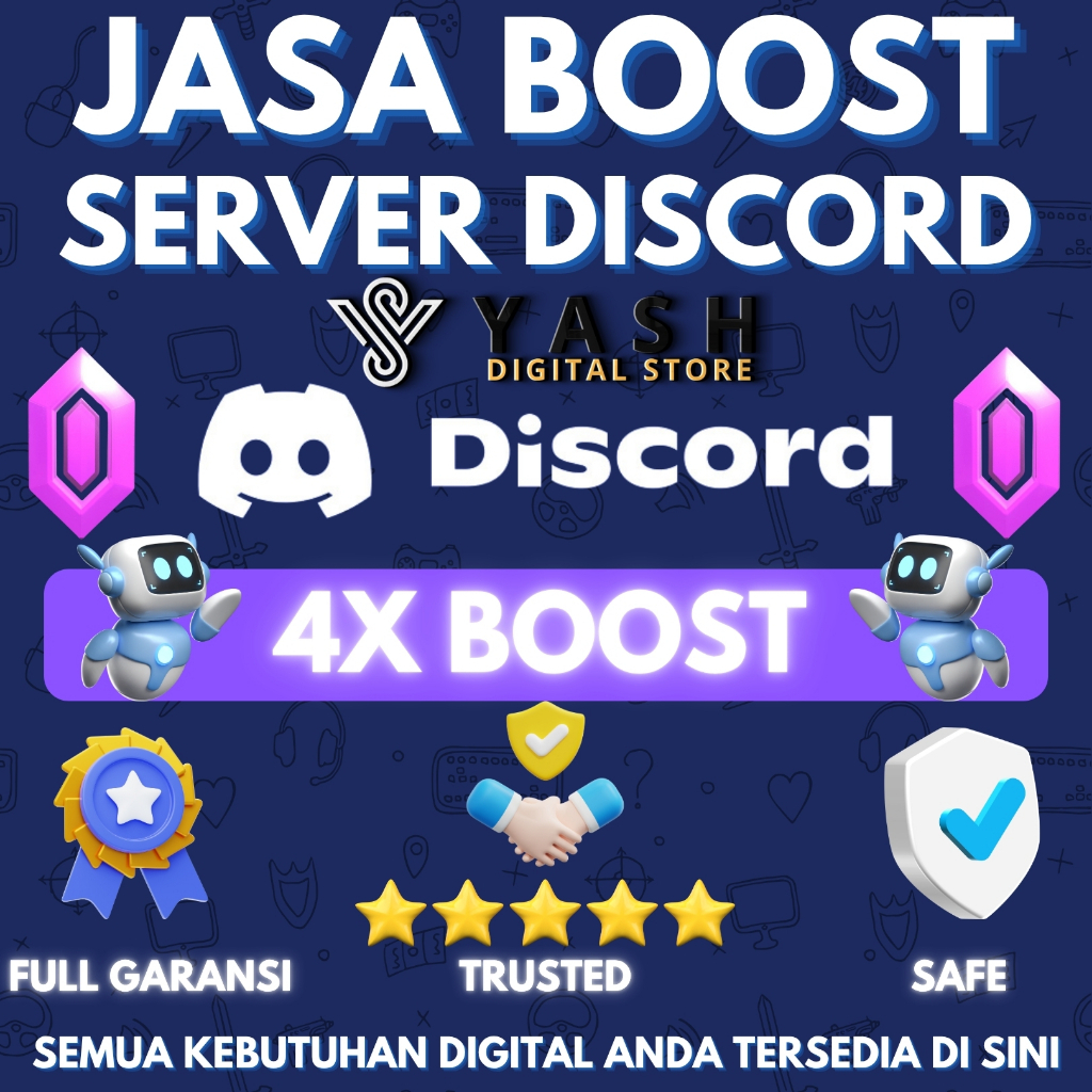 BOOST TAG SERVER & WARNA ROLE DISCORT SERVER | PROSES CEPAT | FULL GARANSI