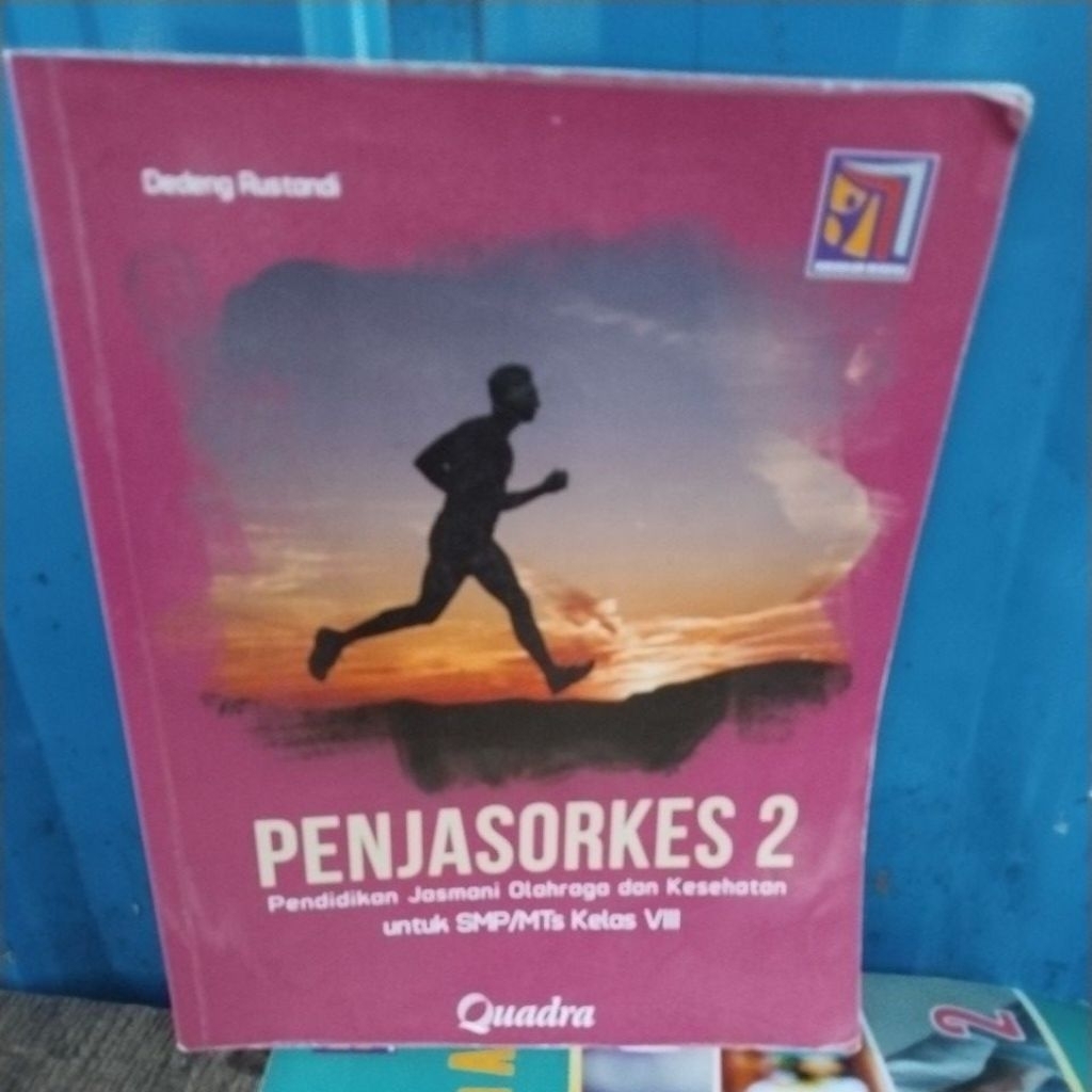 BUKU PENJASORKES KELAS VIII/8 SMP PENERBIT QUADRA KURIKULUM MERDEKA
