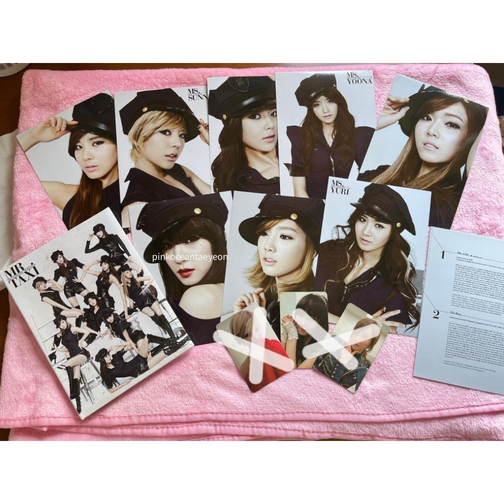 (UNSEALED) SNSD GIRLS GENERATION MR TAXI ALBUM ONLY