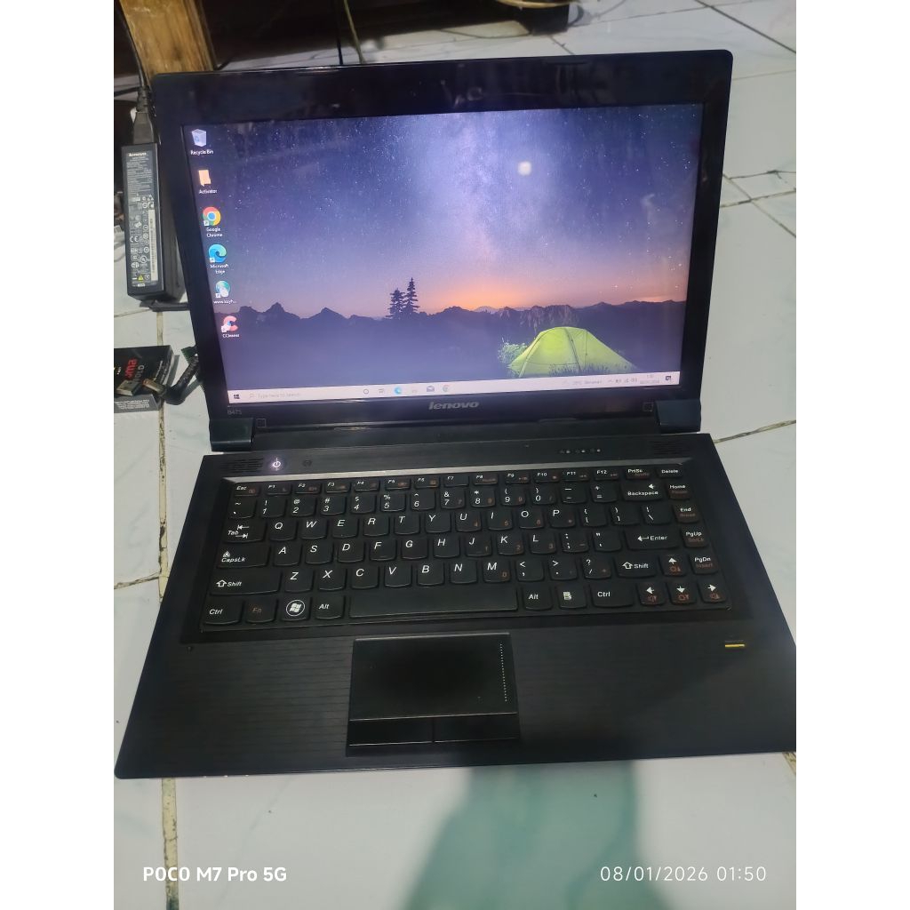 Laptop Second Lenovo B475 Amd A6 3400m 128gb 4Gb ram