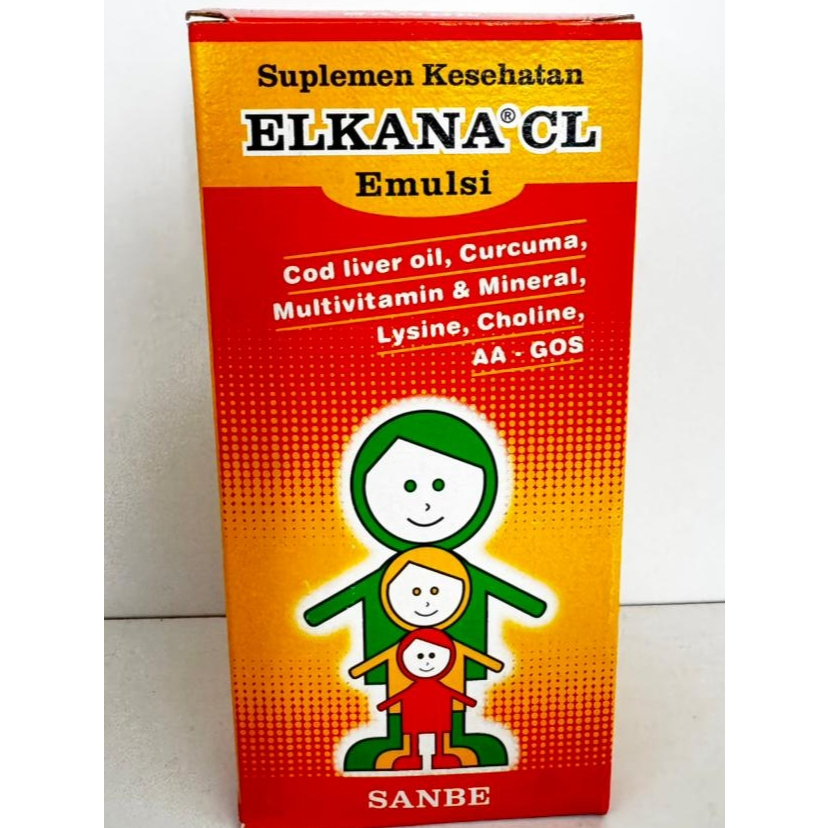 ELKANA CL EMULSION 120 ML SUPLEMEN VITAMIN