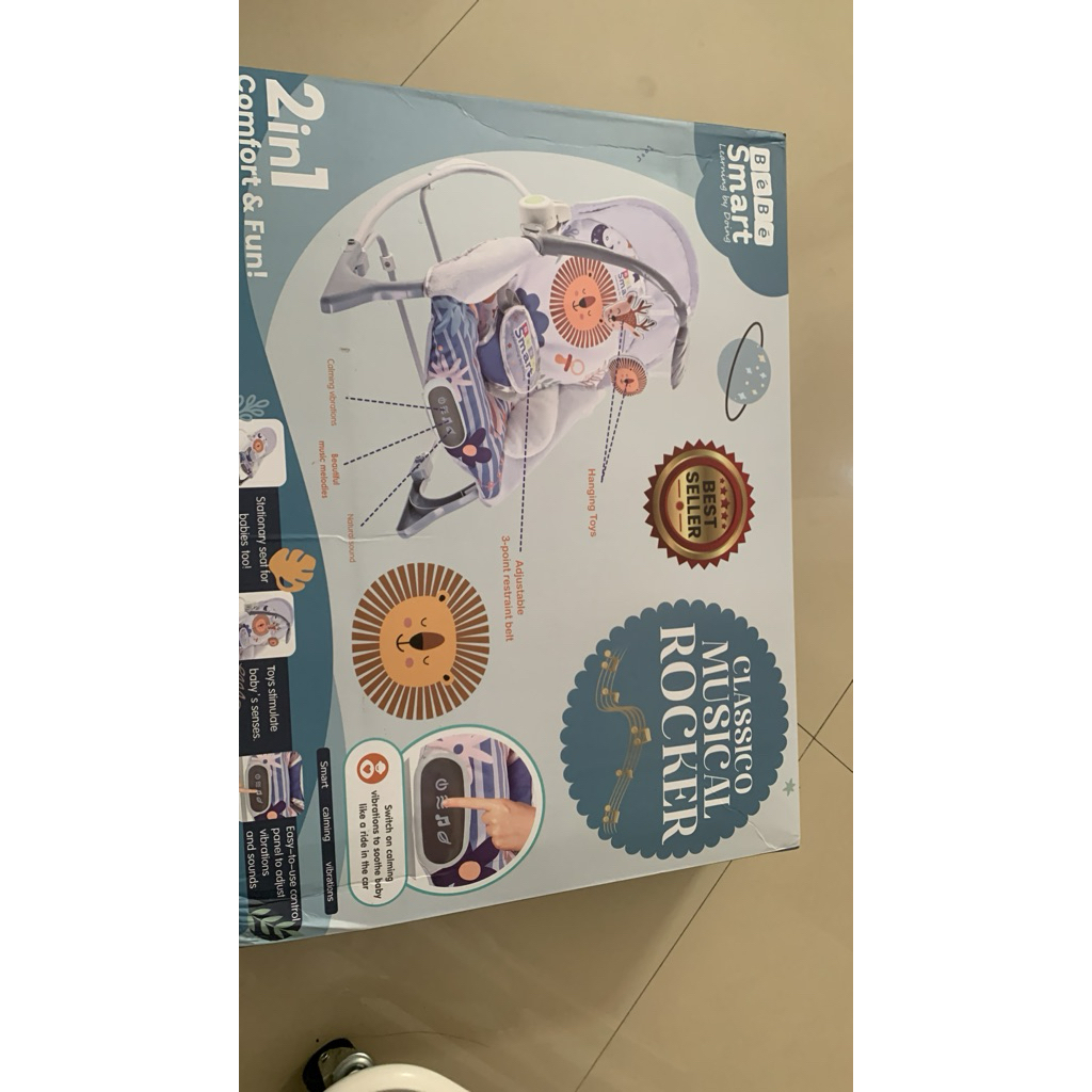 Bebe Smart Classico Musical Rocker