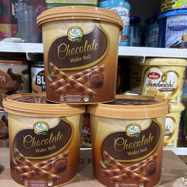 DENEX WAFER ROLL Chocolate 300gr