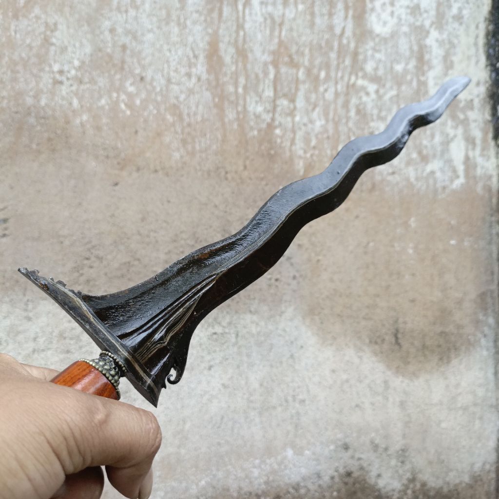 keris panimbal luk 9 pamor sodo lanang