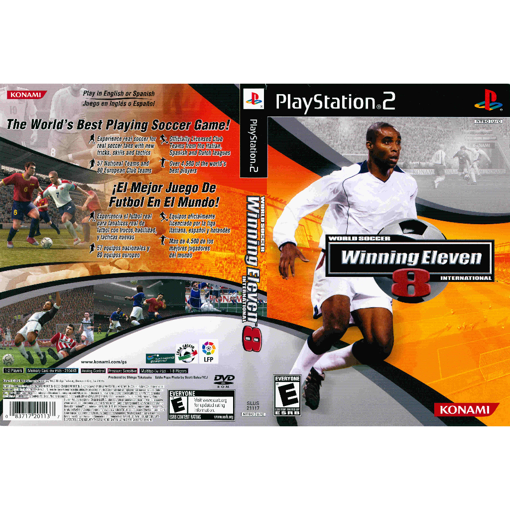 KASET GAME PLAYSTATION 2 - WINNING ELEVEN 8