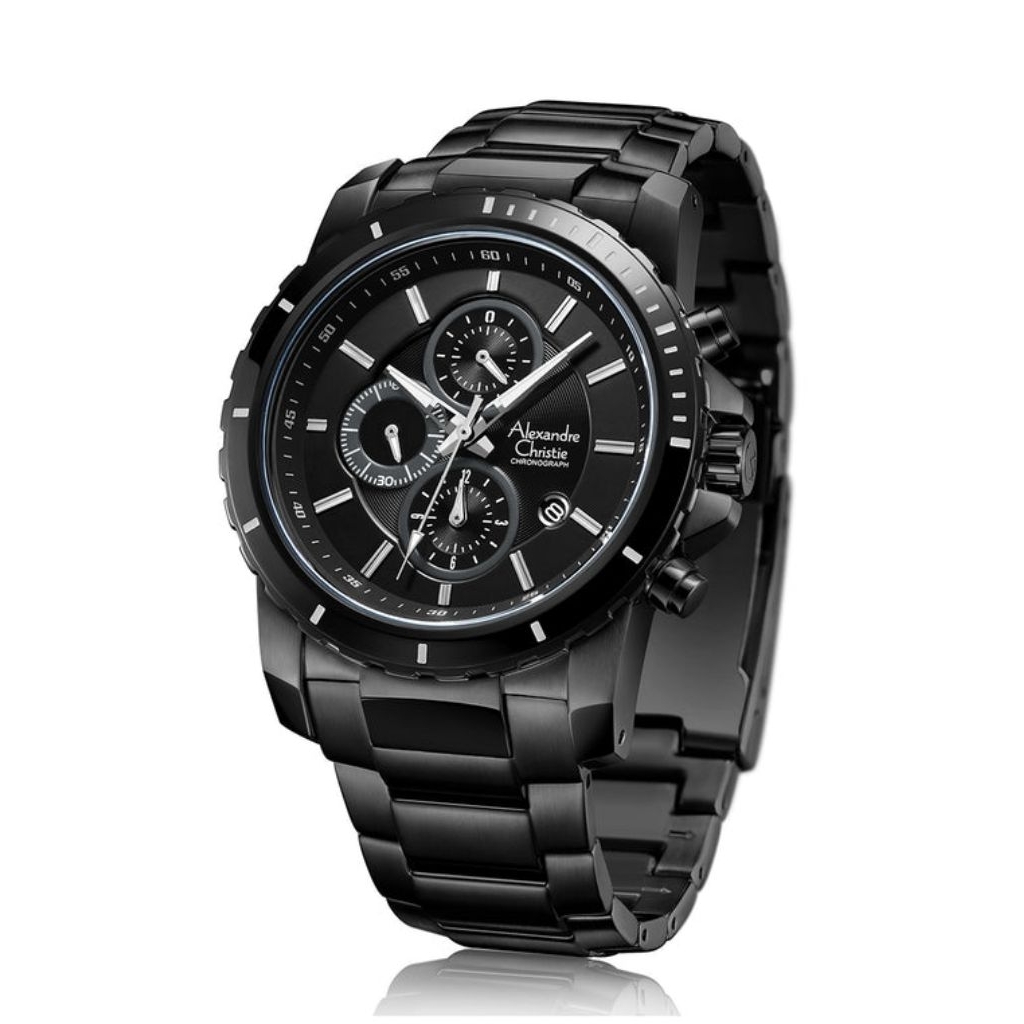 Jam tangan Pria Alexandre Christie 6141 AC6141 AC6141MA  Automatic