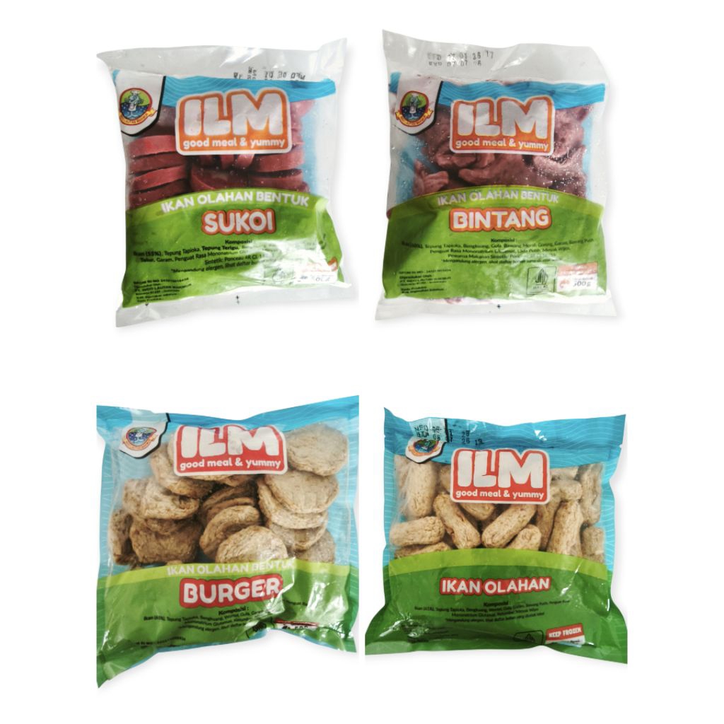 ILM Regular 500 gr (Bintang, Sukoi, Burger, Tempura)