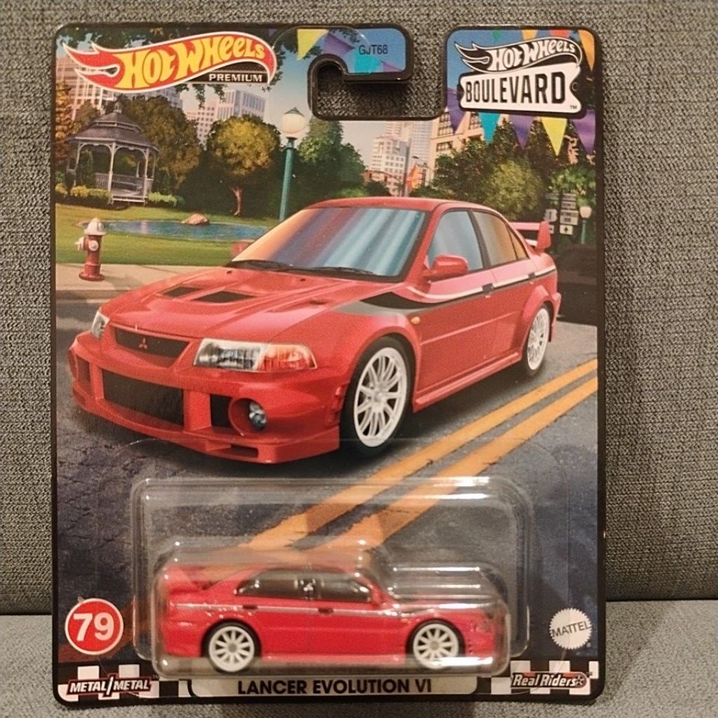 HOT WHEELS MITSHUBISHI LANCER EVO VI