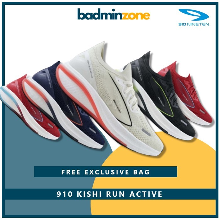 Sepatu Running 910 Kishi Run Active Original Sepatu Olahraga Lari Pria Wanita 910 Original