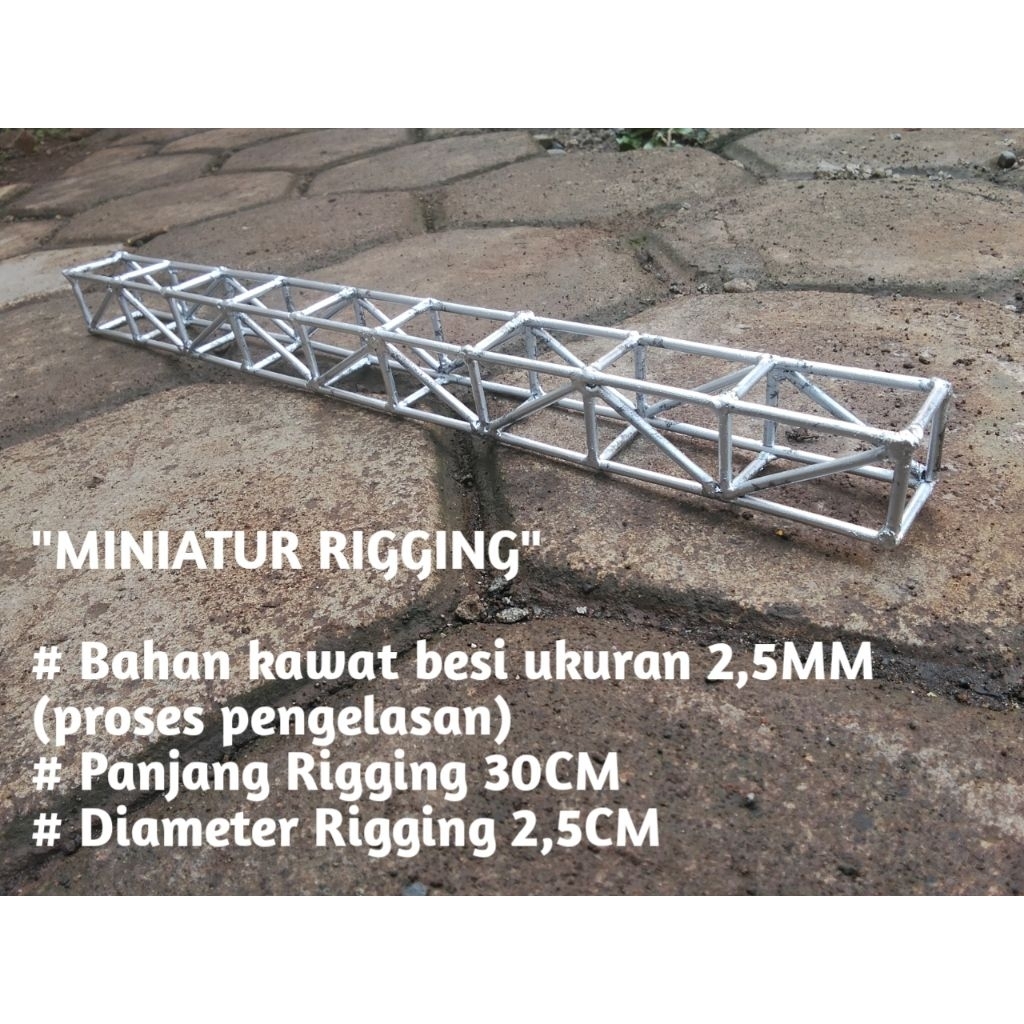 MINIATUR RIGGING 30CM