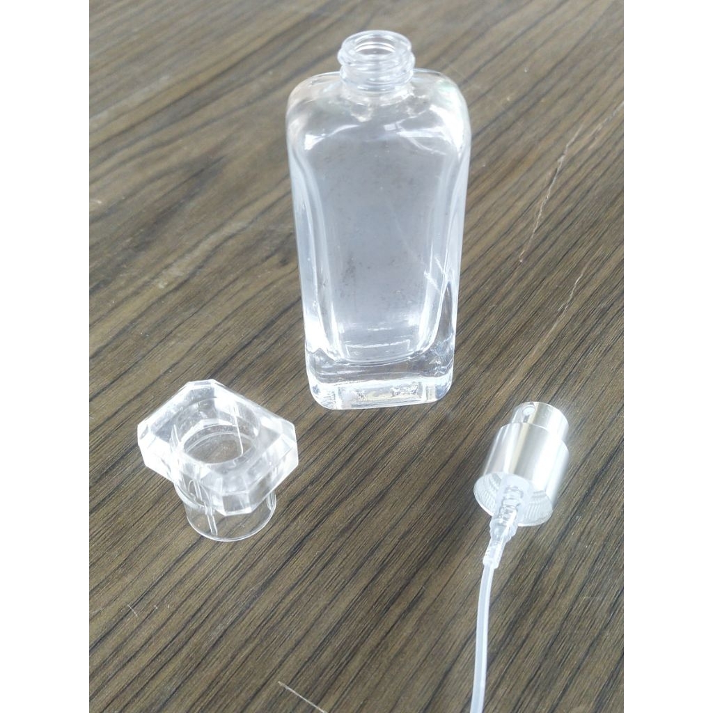 Botol Parfum Chanel transparan 20ml.