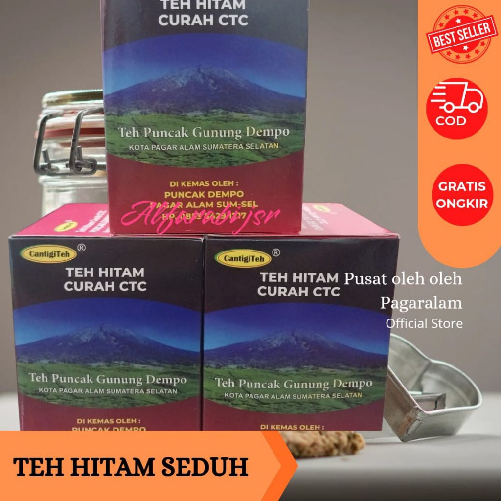 TEH HITAM CTC SEDUH DEMPO