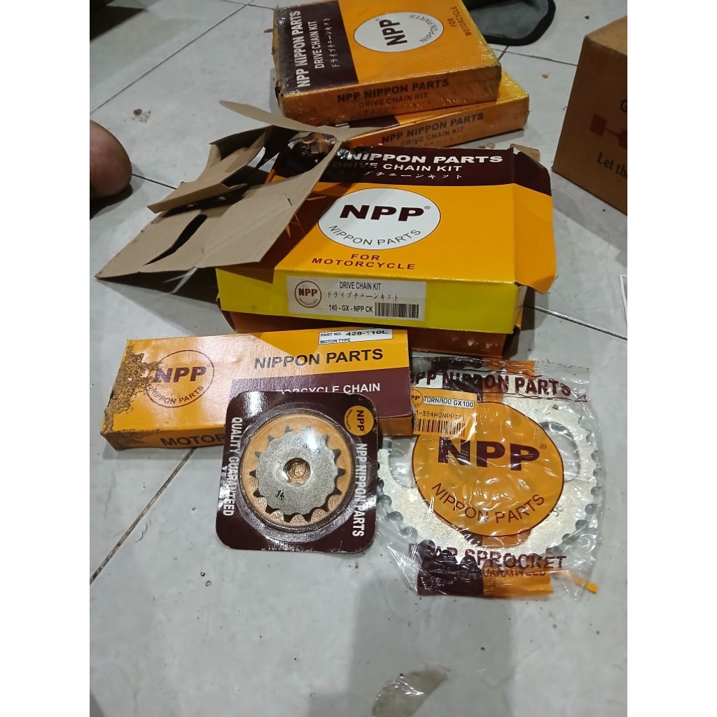 GEAR SET SUZUKI TORNADO GX MERK NPP ASLI