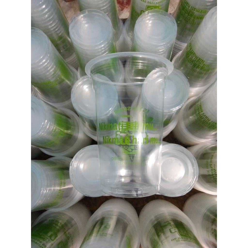 sablon cup 16oz datar starindo 5gram