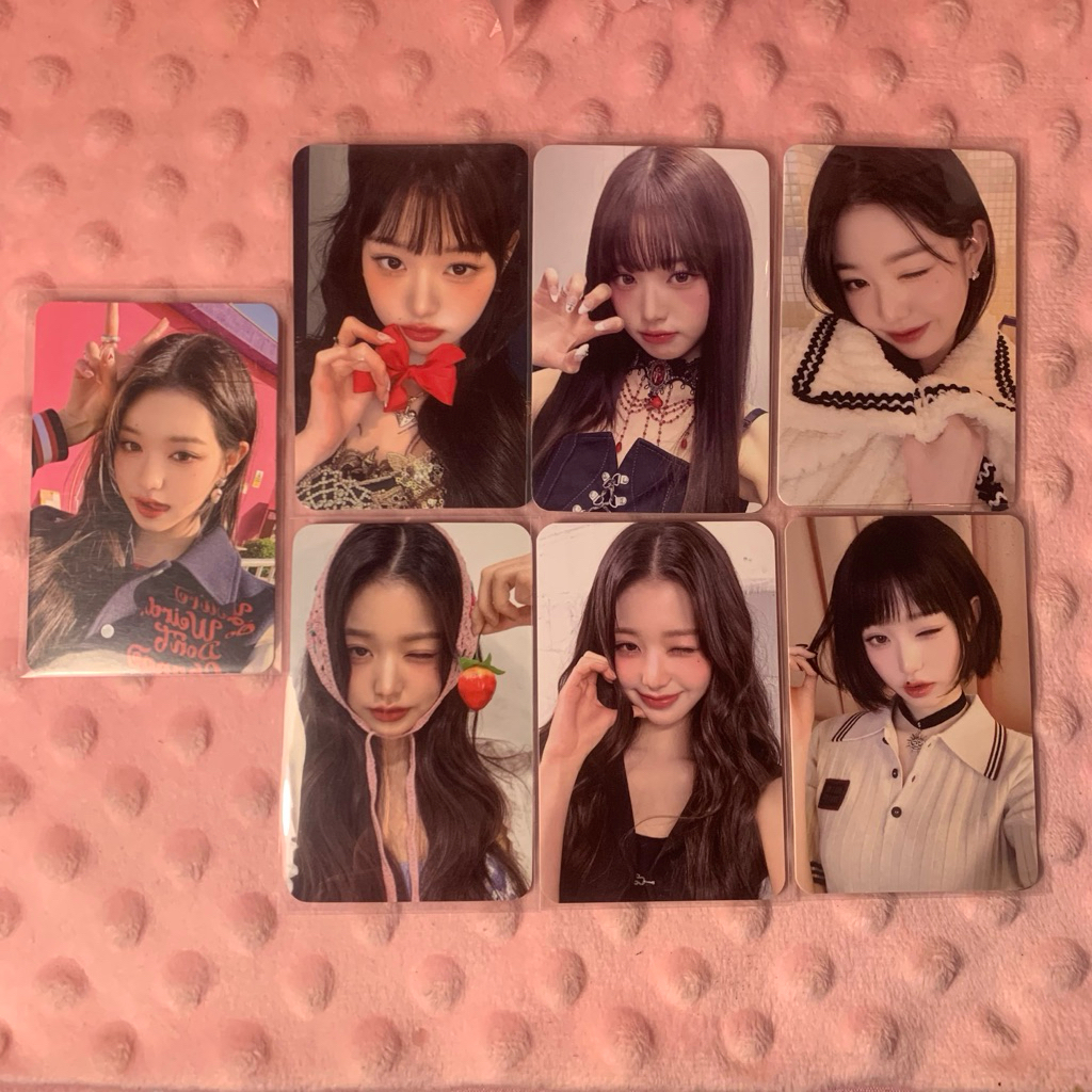ready official photocard wonyoung ive pob soundwave album