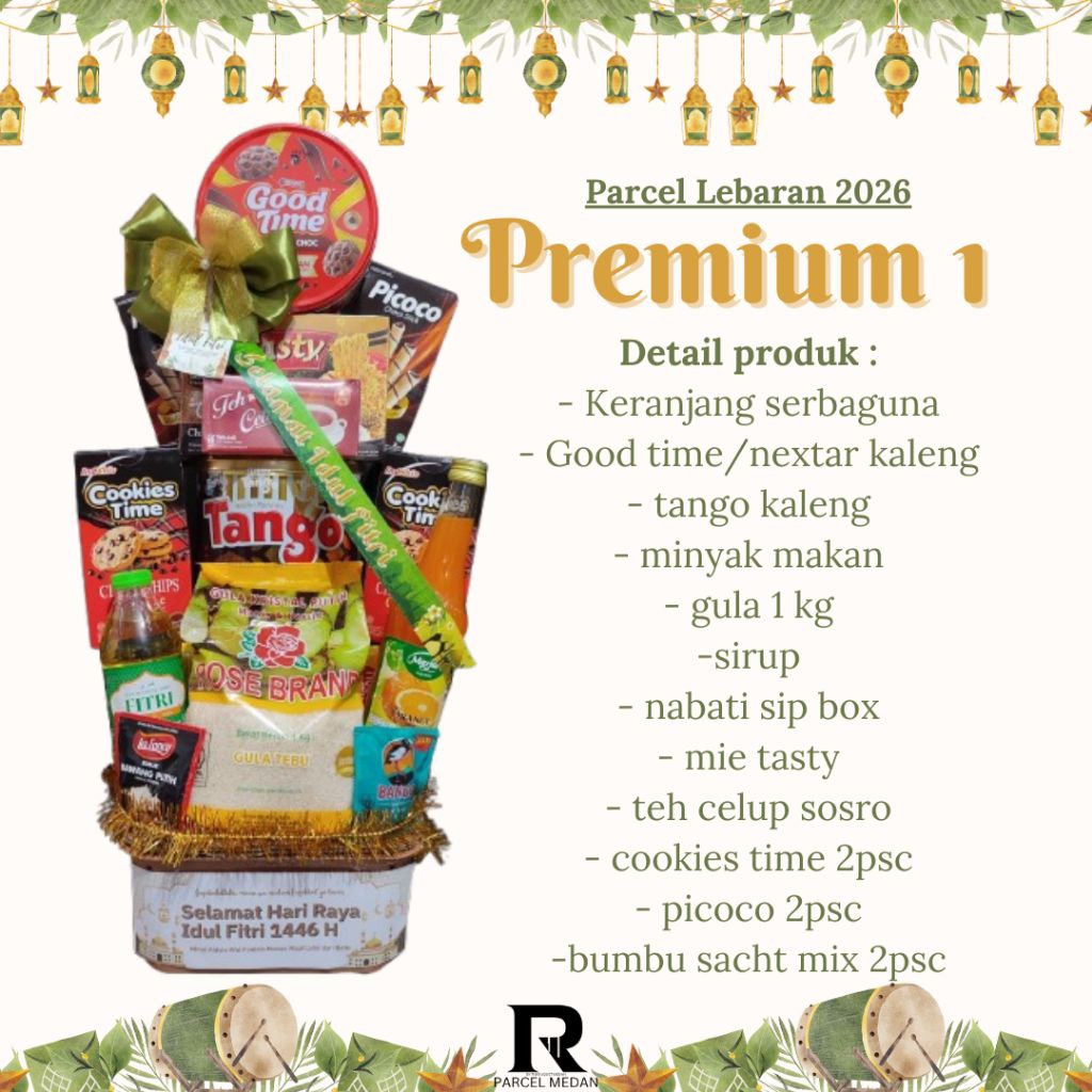 (READY KHUSUS INSTAN)Parcel Lebaran/Parcel Idul Fitri/Parcel medanParcel Natal dan tahun