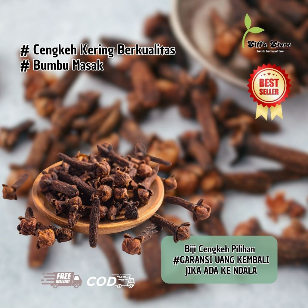Cengkeh Kering filihan Berkualitas 100 gr,garansi harga terbaik