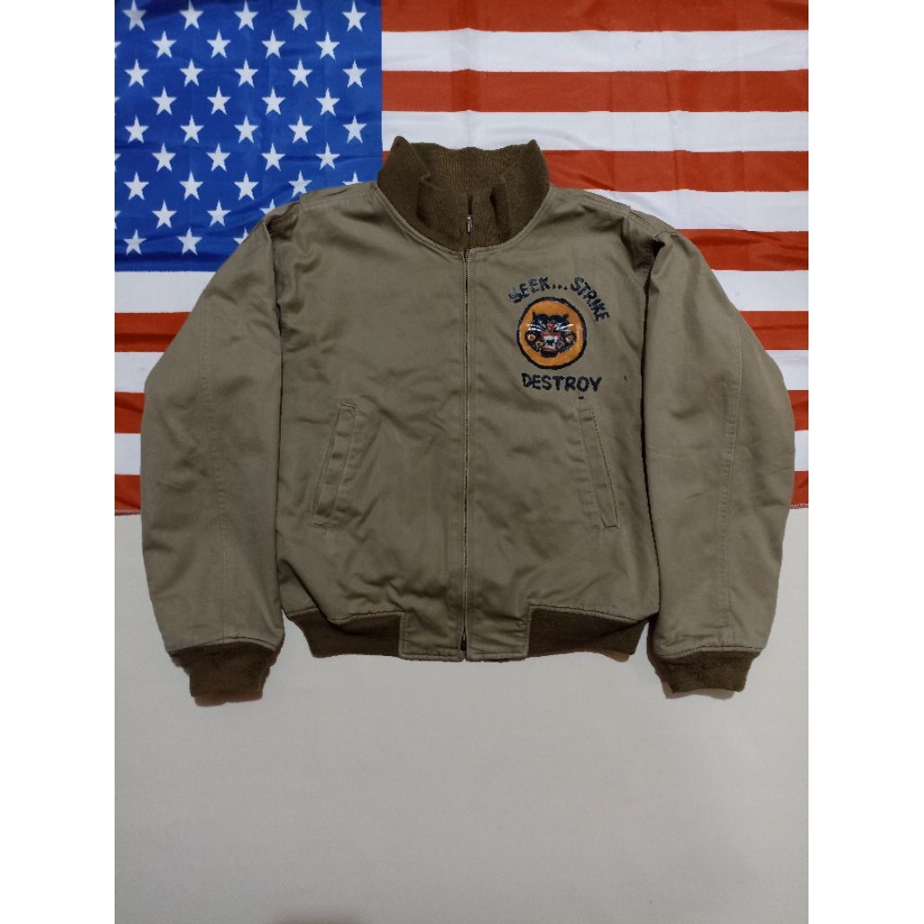 TANKER JACKET WWII ERA DESTROY