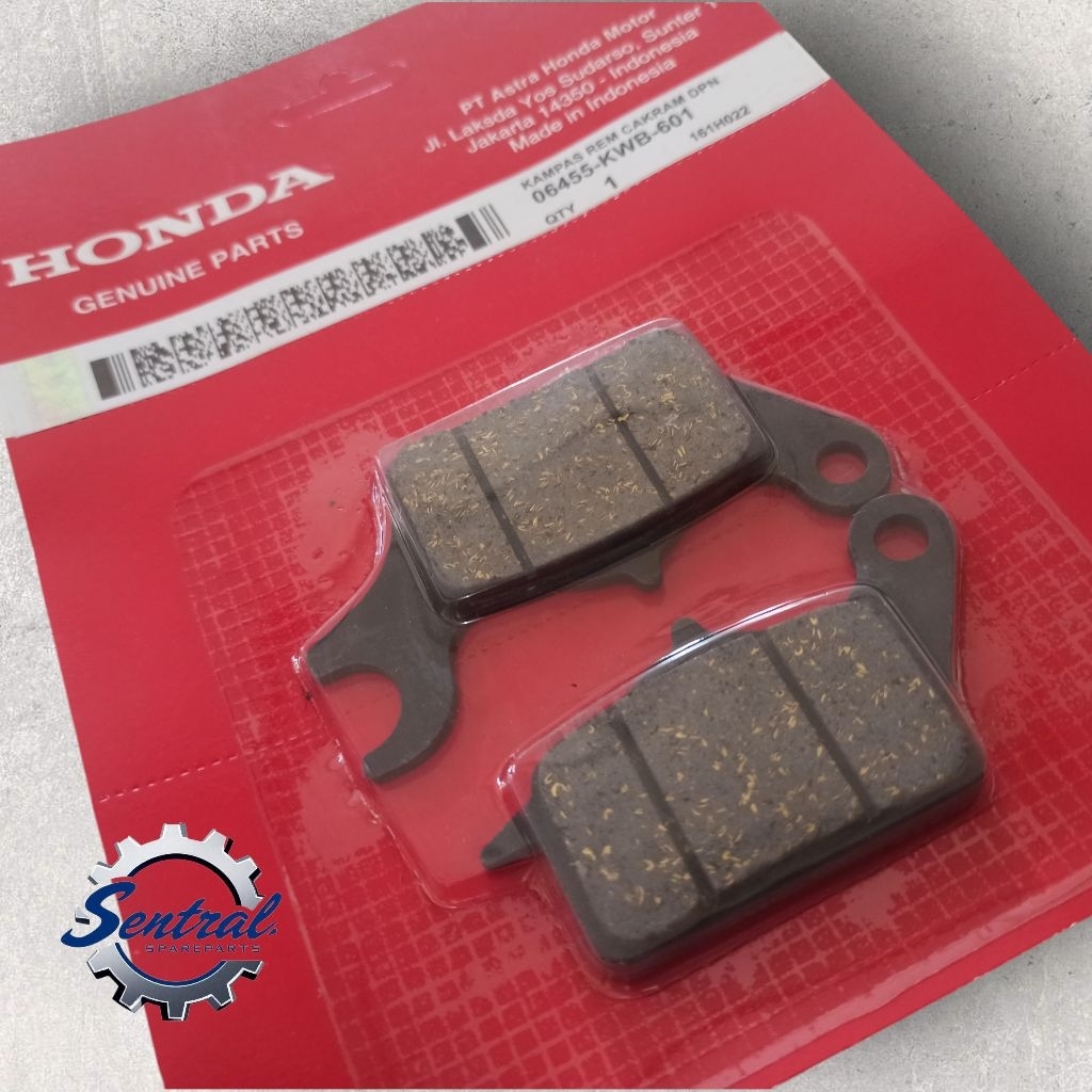 ( GRADE AA SUPER ) Kampas Rem Depan Cakram Dispad Blade Revo Absolute Supra x 125 Injection Honda KW