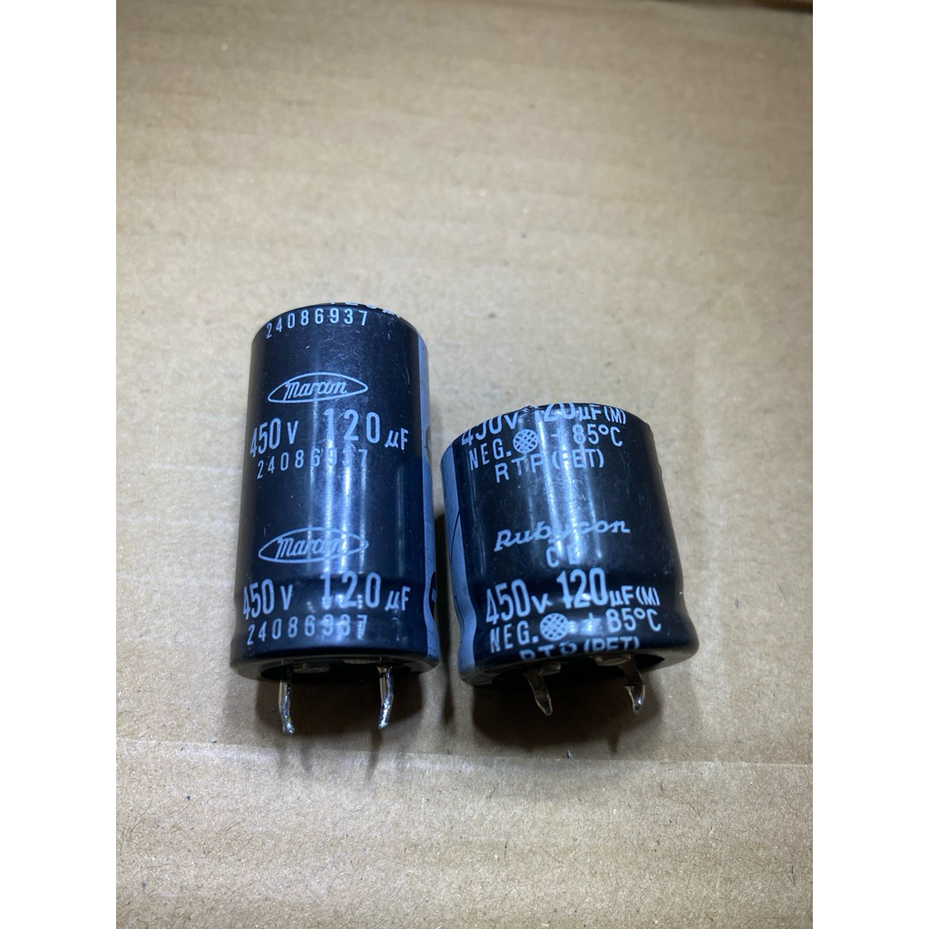 ELCO 120UF 450V ORIGINAL CABUTAN