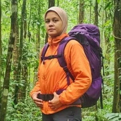 JAKET OUTDOOR ORANGE WANITA CNI size S fit M(second)
