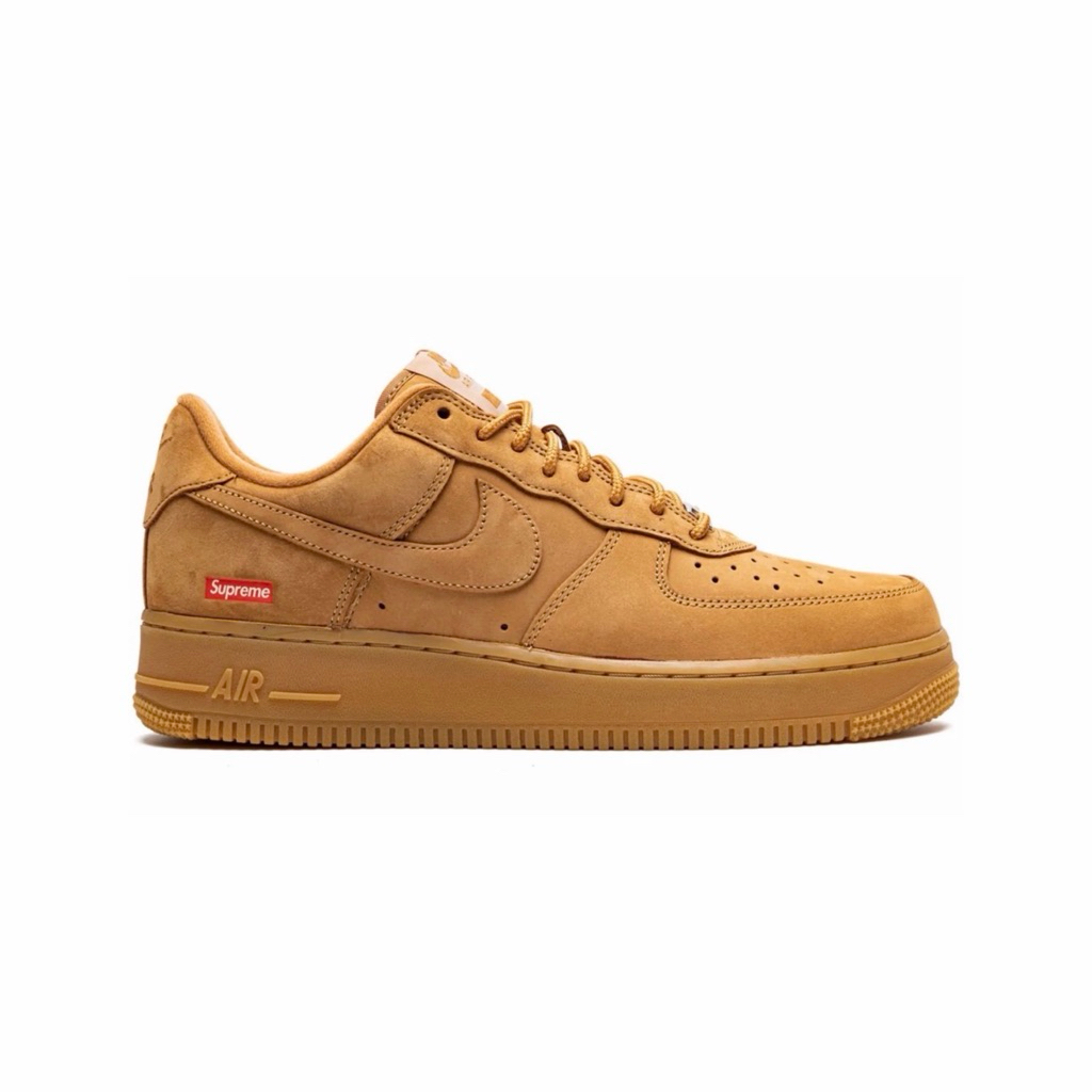 Nike Air Force 1 Low x Sup Wheat Box Logo (100% Authentic)