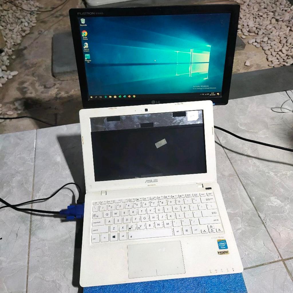 ASUS X200M RAM 4/500GB MINUS LCD GK ADA BATRE SROP YG LAINYA NORMAL