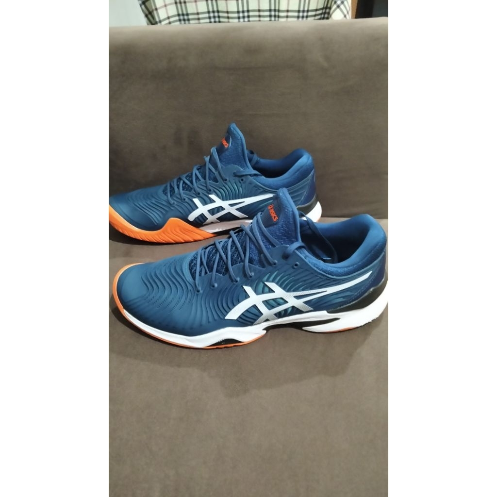 Sepatu Shoes Tennis Tenis ASICS COURT FF2 Mako Blue Size 42,5 Men novak FF3 Gel Resolution
