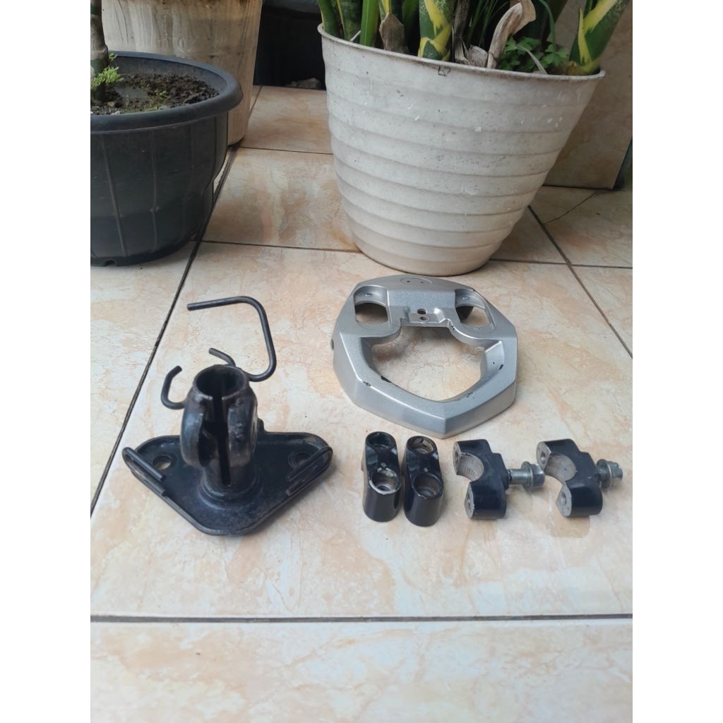 DUDUKAN STANG KLEMAN STANG X RIDE SEKEN ORIGINAL