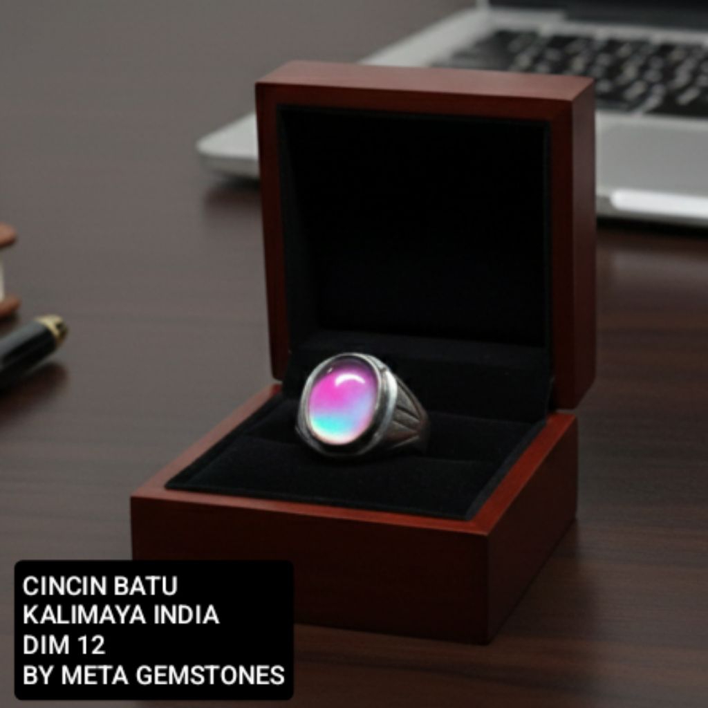 CINCIN BATU KALIMAYA INDIA RING MONEL