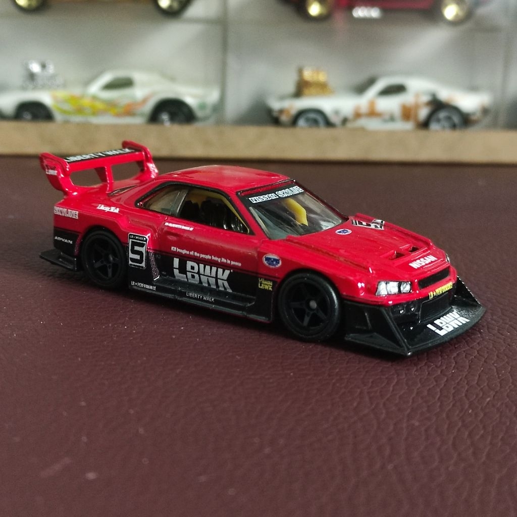 Hot wheels Nissan Skyline LB ER34 Silhoutte