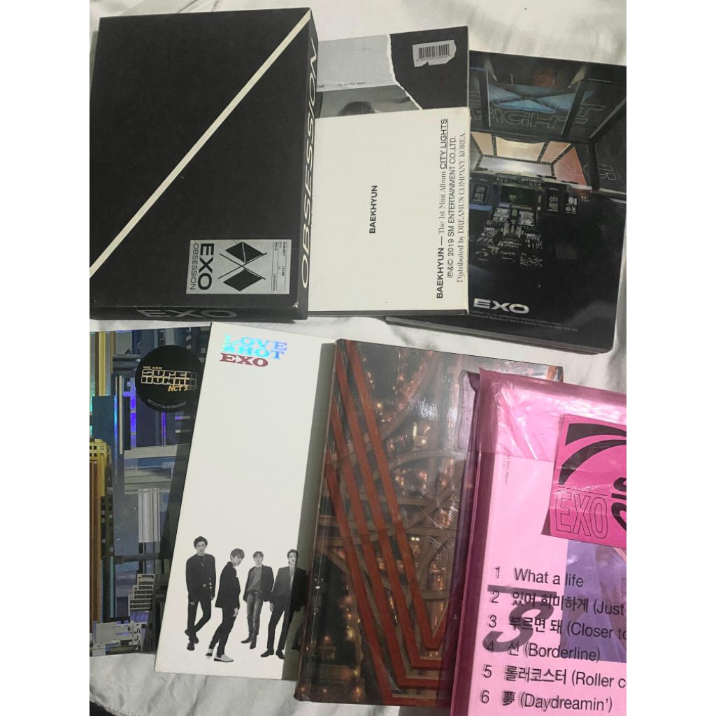 ALBUM ONLY EXO WAYV NCT