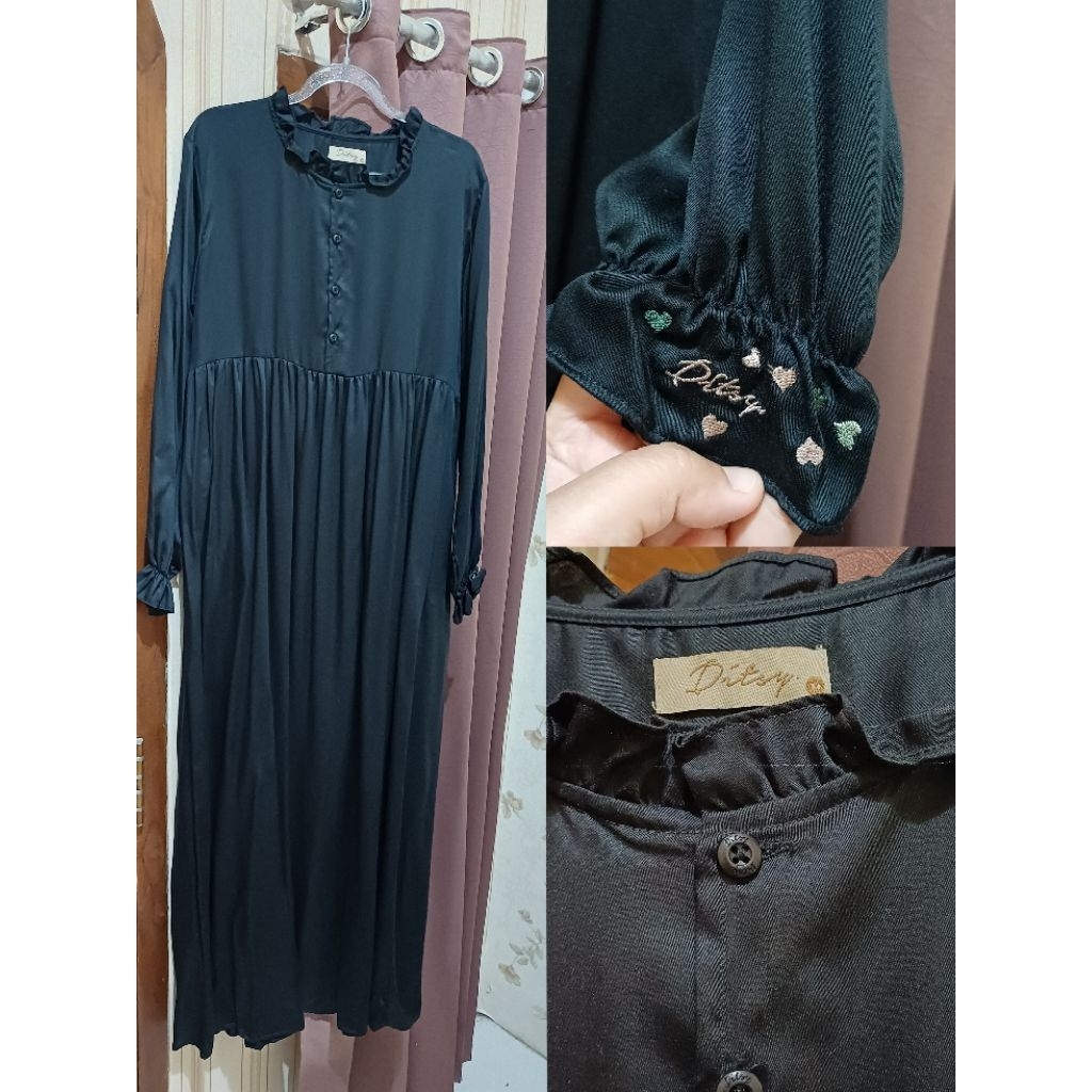 PRELOVED DITSY Neara Tencel silk VVGC size M