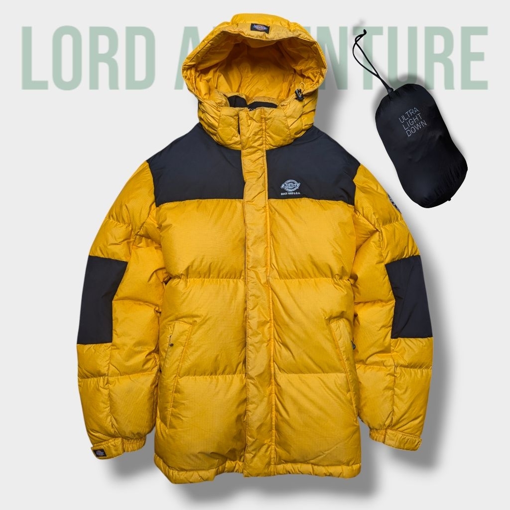 jaket bulu angsa Dickies Color Block Point detachable Goose Down Jacket thermal bulang gorpcore outd