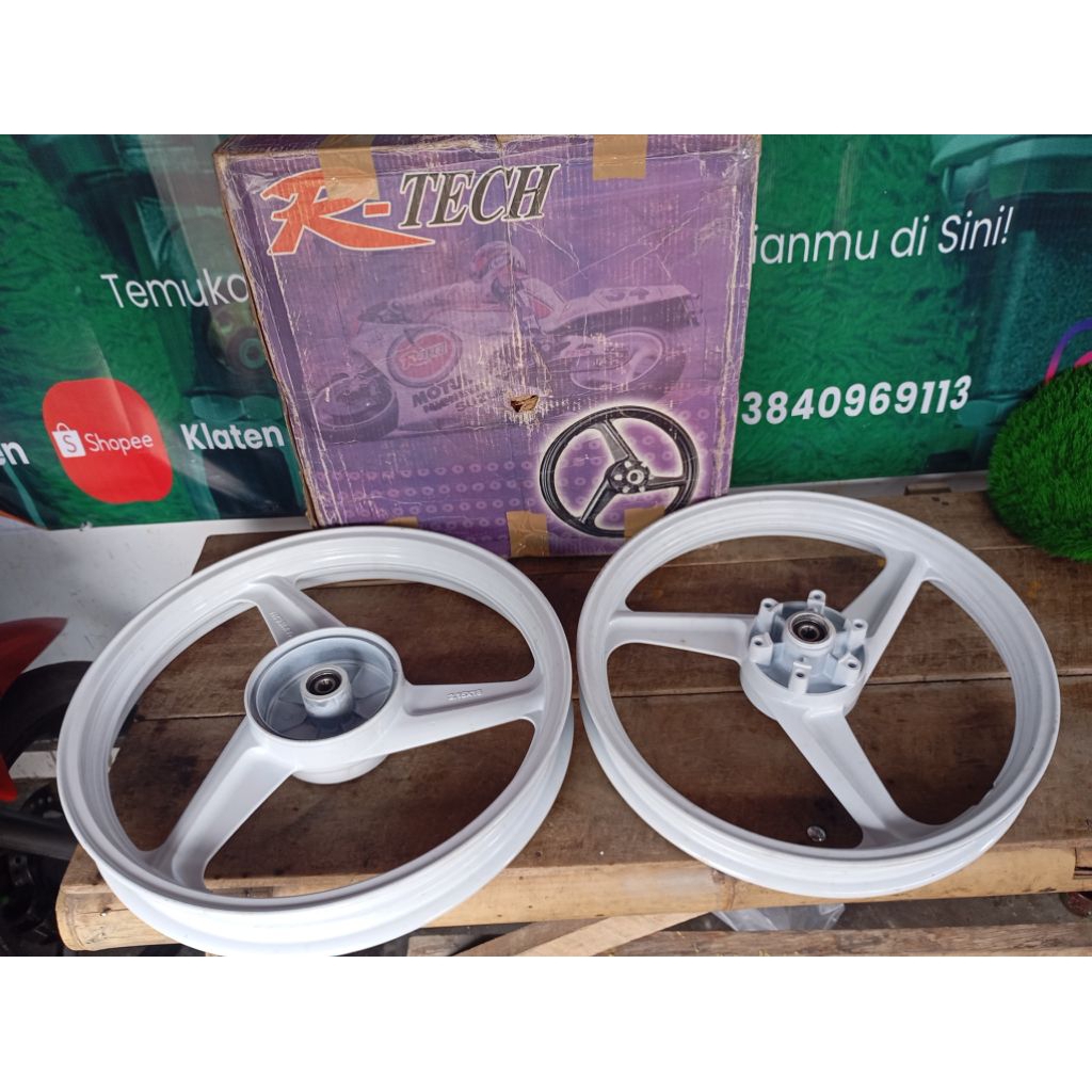 velg racing palang 3 pnp SCORPIO velg depan ring 17/185 velg belakang ring 18/215