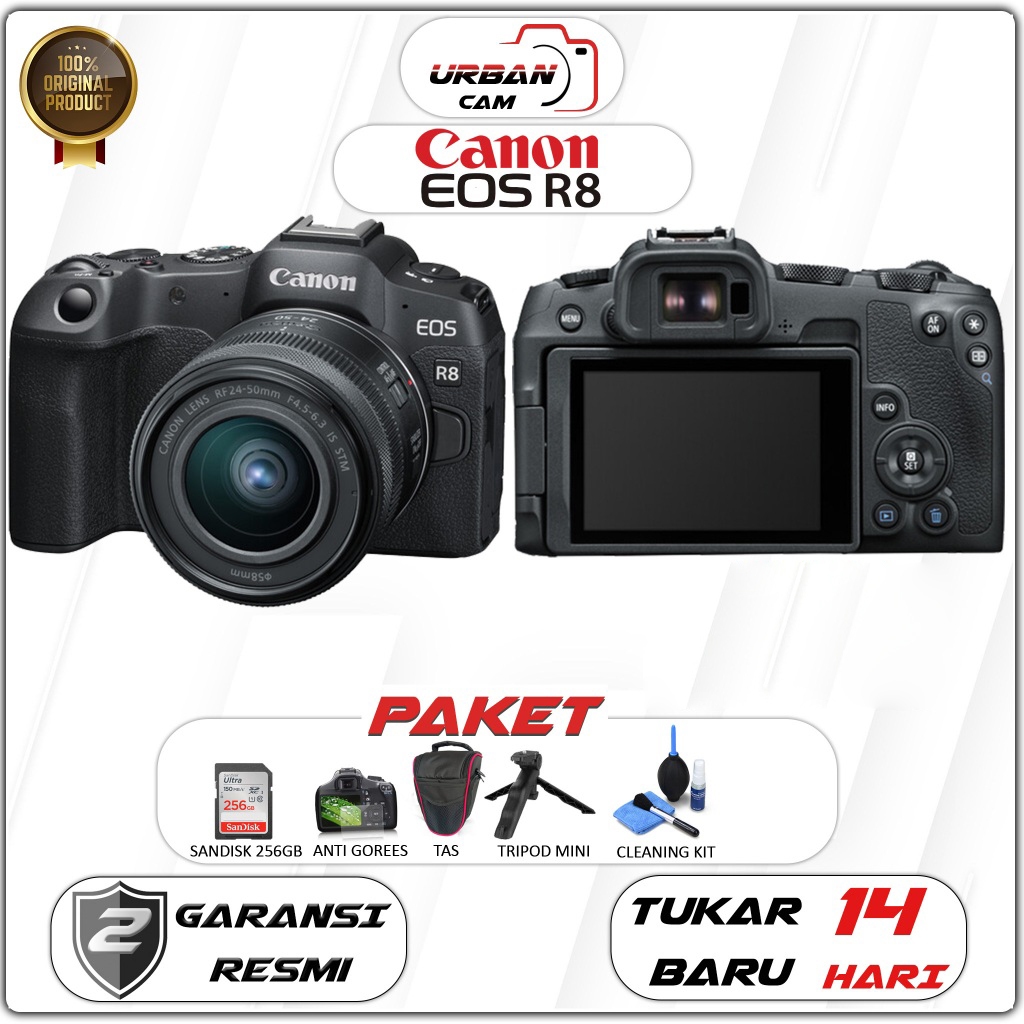 Canon EOS R8 Body Only / Canon EOS R8 KIT / Canon R8 / Canon EOS R8 Body Only Mirrorless Camera