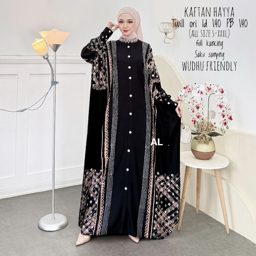 NEW ARRIVALS KAFTAN HAYYA TWILL ORIGINAL ALENA BATIK STORE PEKALONGAN