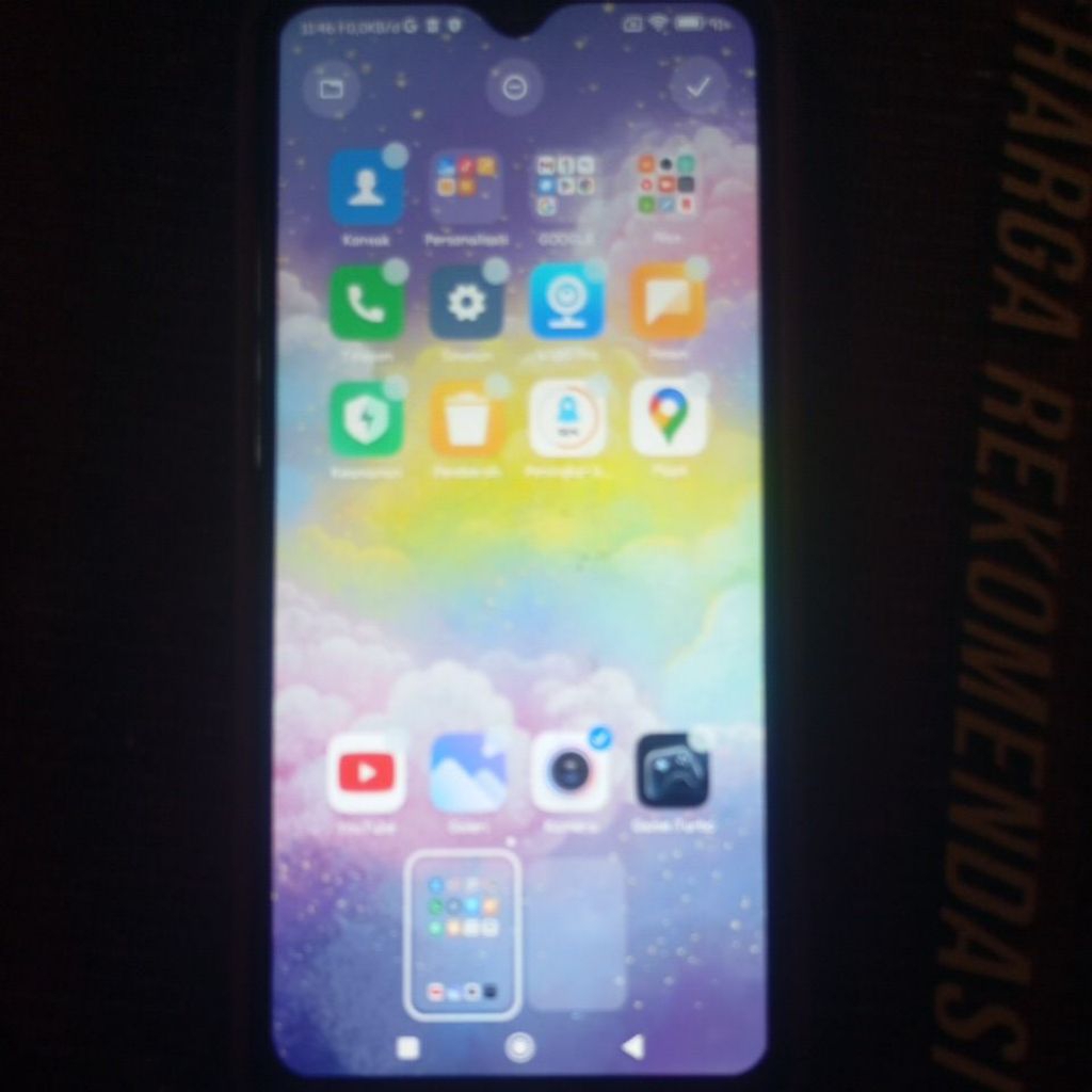 HP SEKEN REDMI 9 SIAP PAKAI  + Kepala charger + kabel tipe C